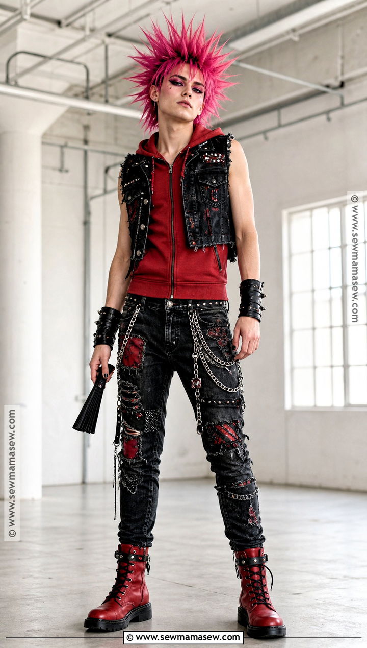 Punk Sukuna Cosplay - 45 sukuna cosplay ideas