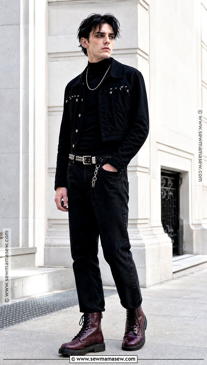 Punk Vampire Aesthetic Outfit - 30 vampire aesthetic outfit male ideas