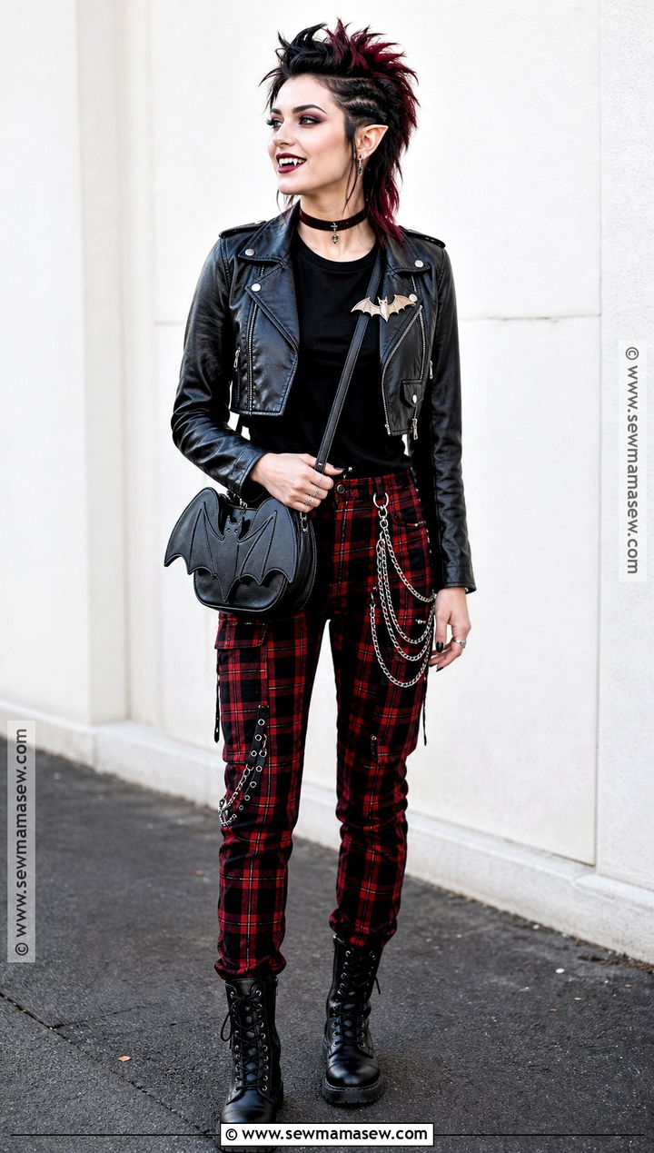 Punk Vampire Costume - 30 vampire costume outfit ideas