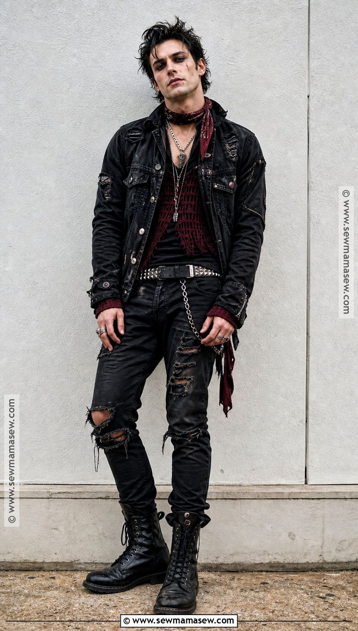 Punk Vampire Outfit - 40 vampire outfit ideas for men