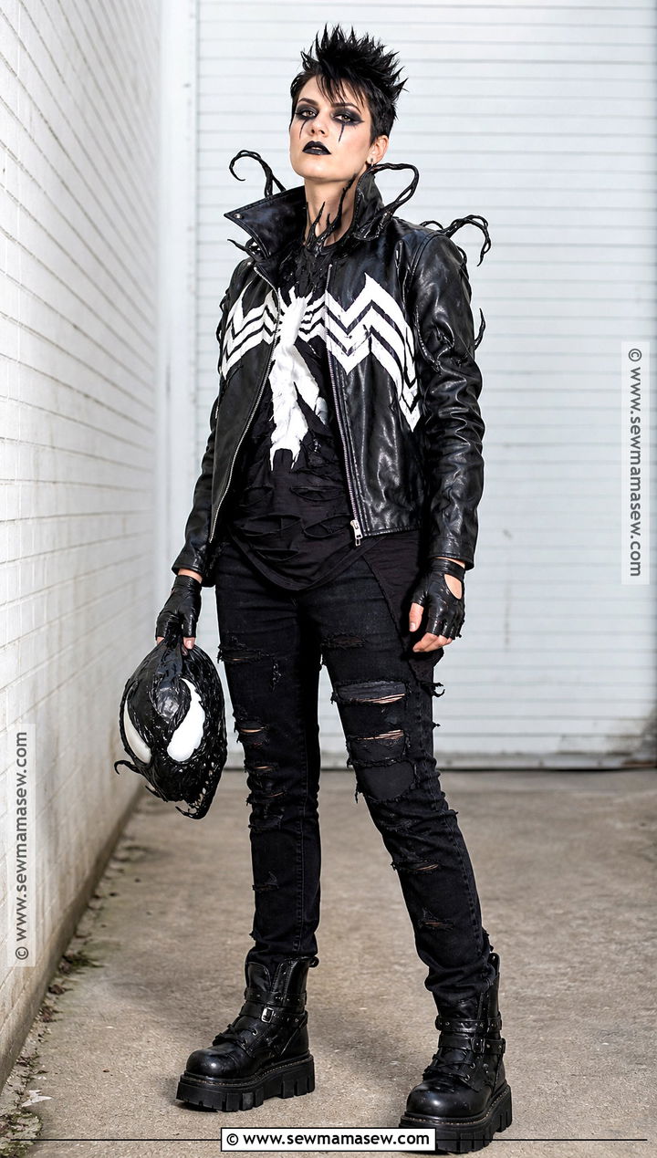 Punk Venom Cosplay - 30 venom cosplay ideas