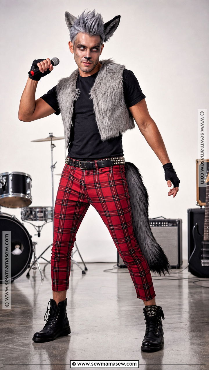 Punk Wolf Costume - 40 wolf costume ideas