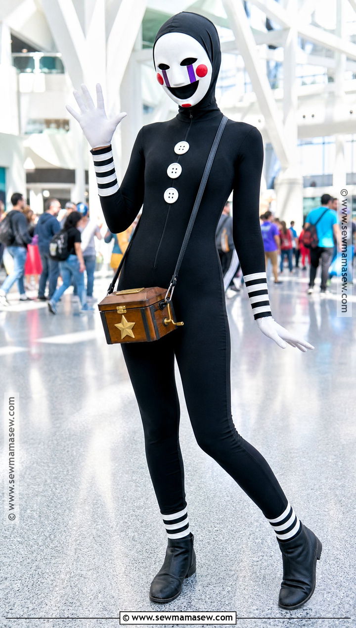Puppet Fnaf Jumpsuit Costume - 35 Puppet Fnaf Costume Ideas