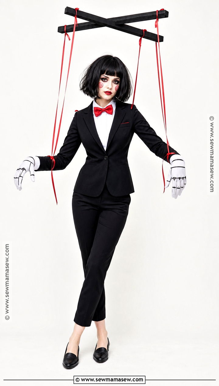 Puppet String Jigsaw Costume - 40 jigsaw costume ideas for women