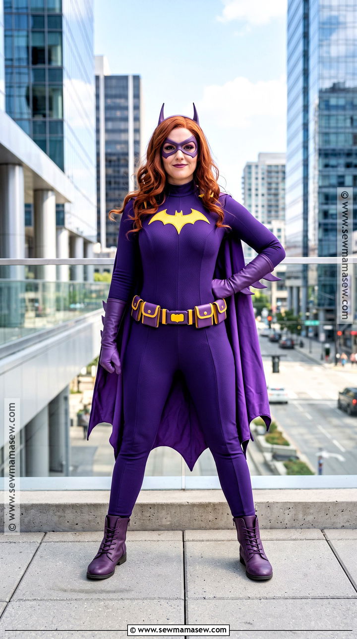 Purple Batgirl Costume - 35 Superhero Costumes for Females