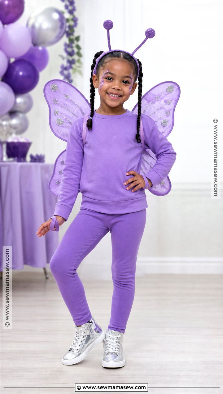 Purple Butterfly Costume For Kids - 35 butterfly costume ideas for kids