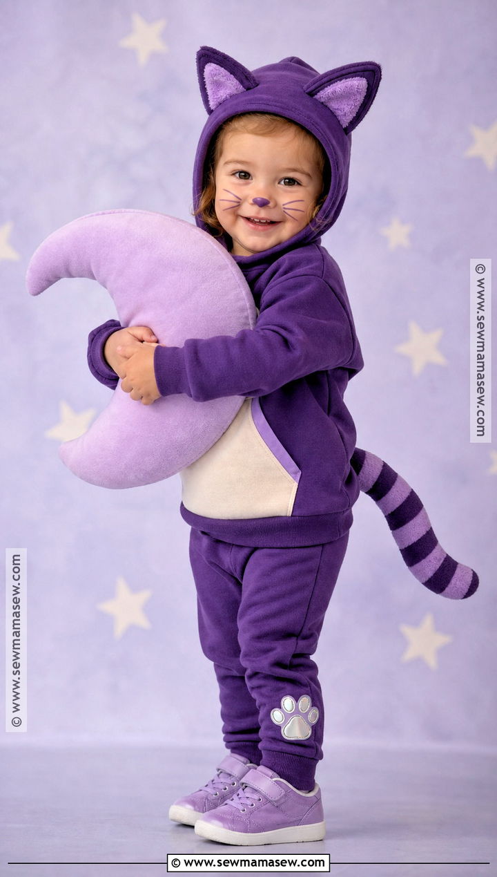 Purple Cat Costume - 30 toddler cat costume ideas