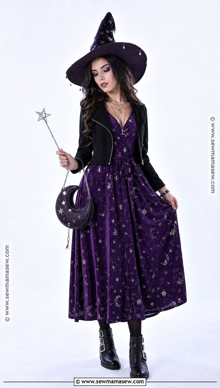 Purple Celestial Witch Outfit - 30 purple witch outfit ideas