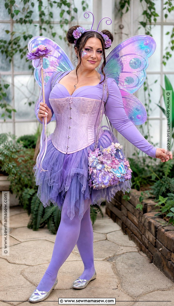 Purple Corset Butterfly Fairy Costume - 30 purple corset halloween costumes
