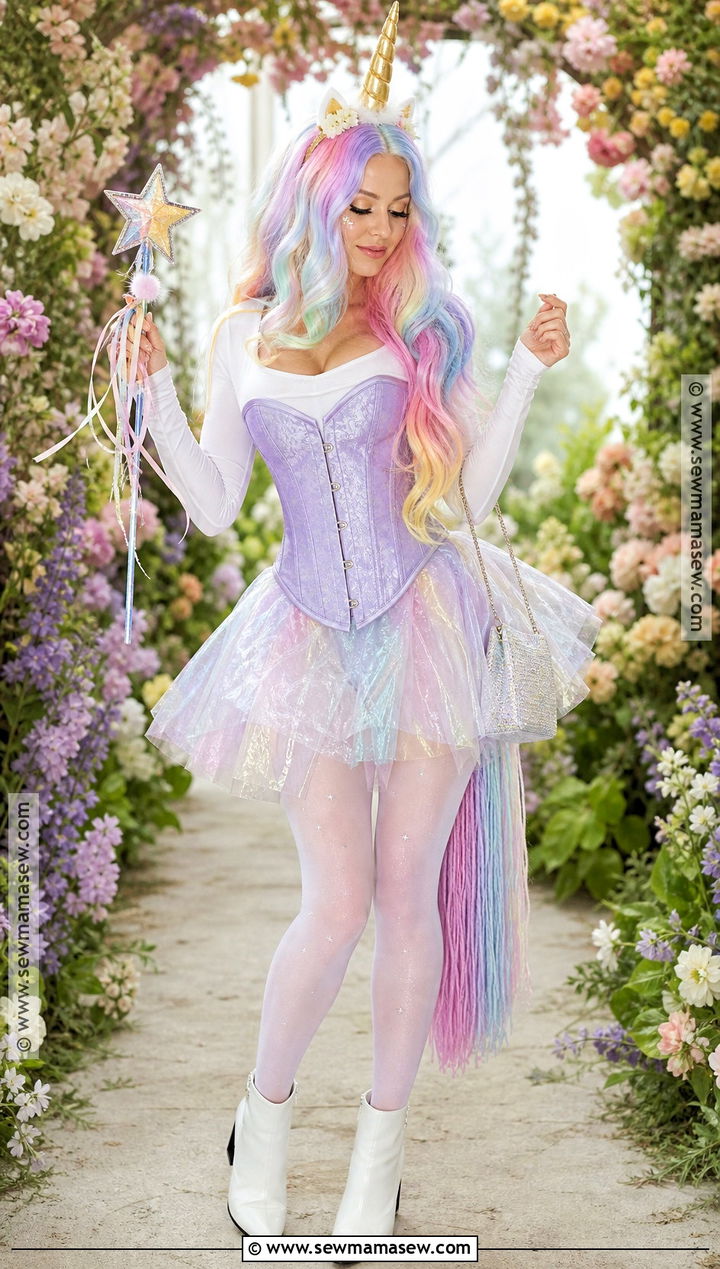 Purple Corset Unicorn Costume - 30 purple corset halloween costumes