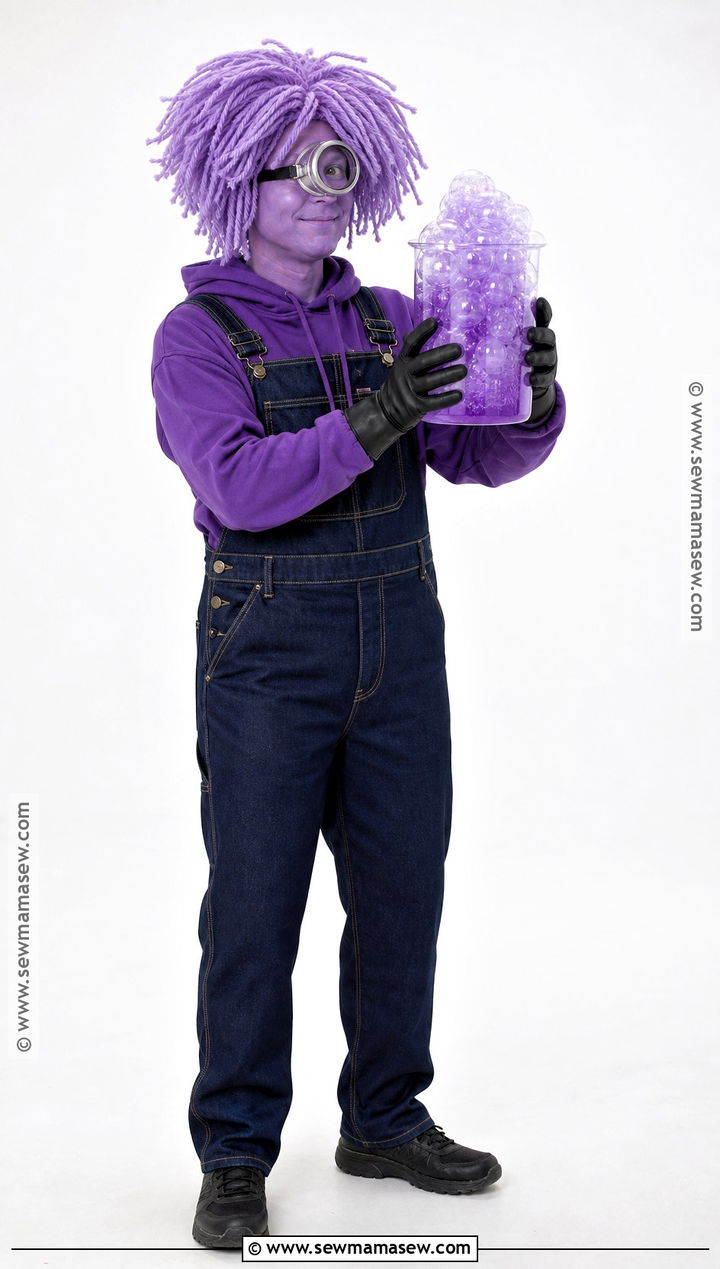 Purple Evil Minion Costume - 45 minions costume ideas