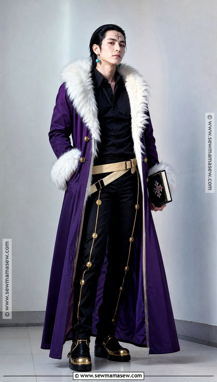 Purple Fur Coat Chrollo Cosplay - 30 Chrollo Lucifer Cosplay Ideas