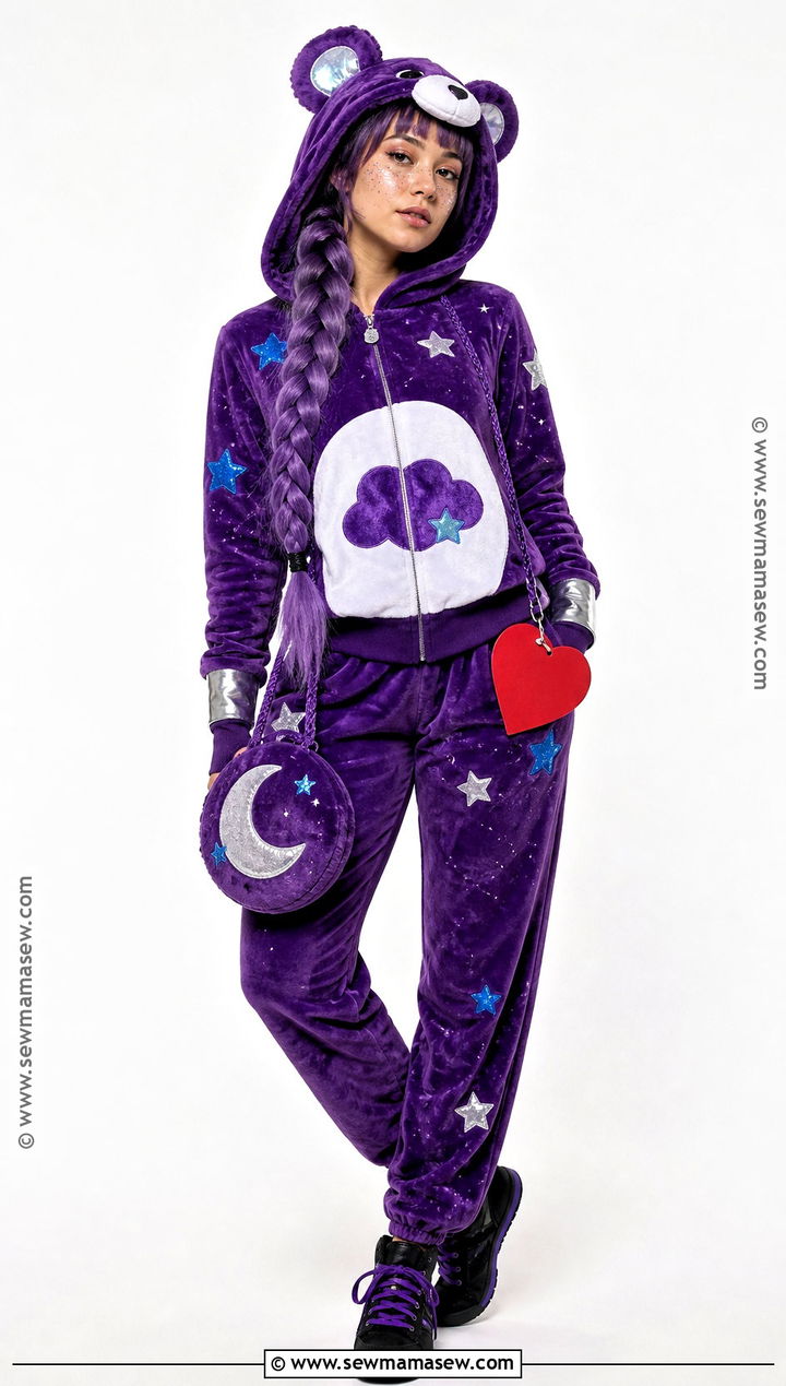 Purple Galaxy Ty Bear Costume - 30 Ty Bear Costume Ideas