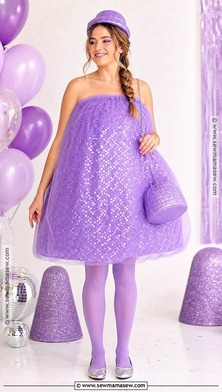Purple Gumdrop Costume - 30 Candy Costume Ideas for Women