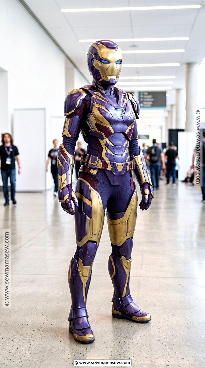 Purple Iron Man Costume - 30 Iron Man Costume Ideas for Women