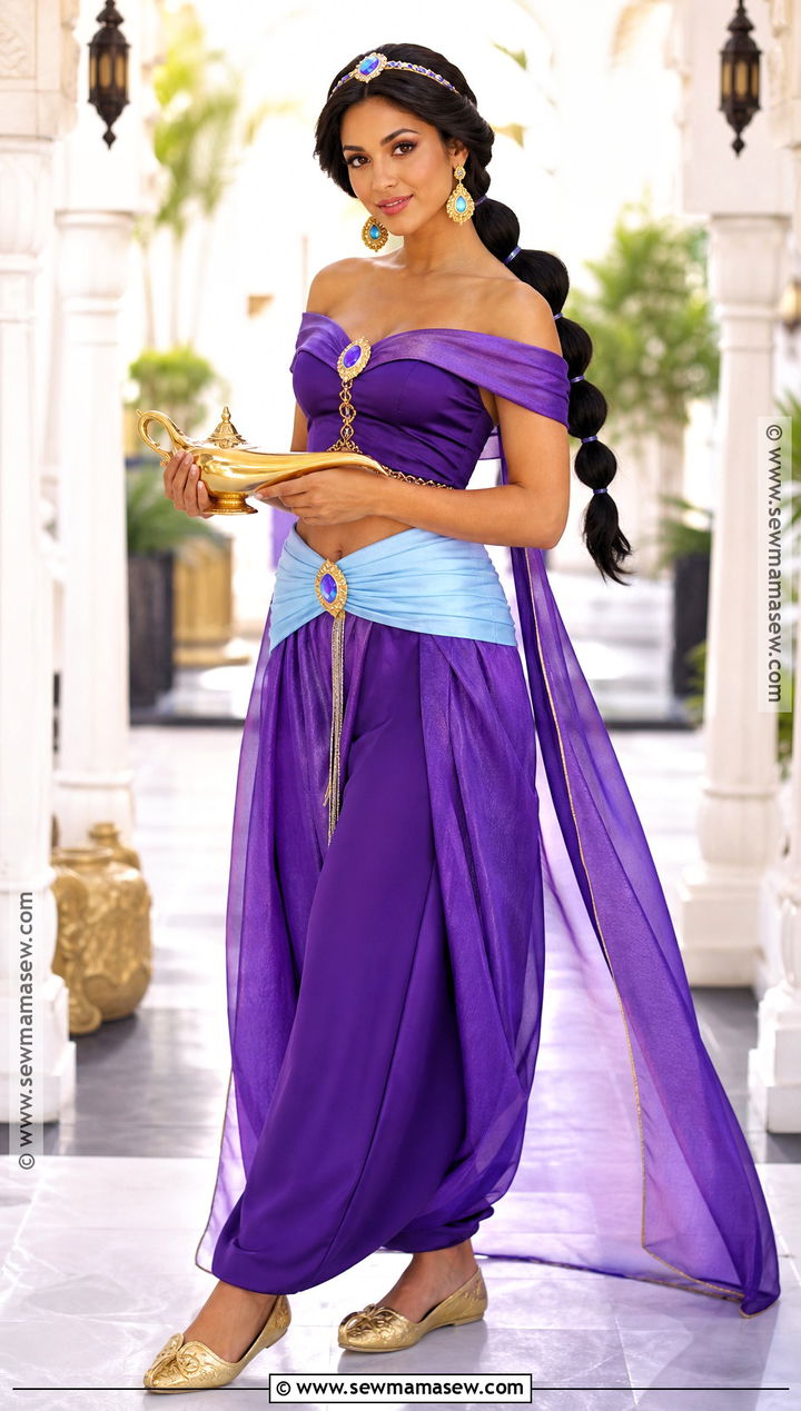 Purple Jasmine Costume - 35 Jasmine Princess Costume Ideas