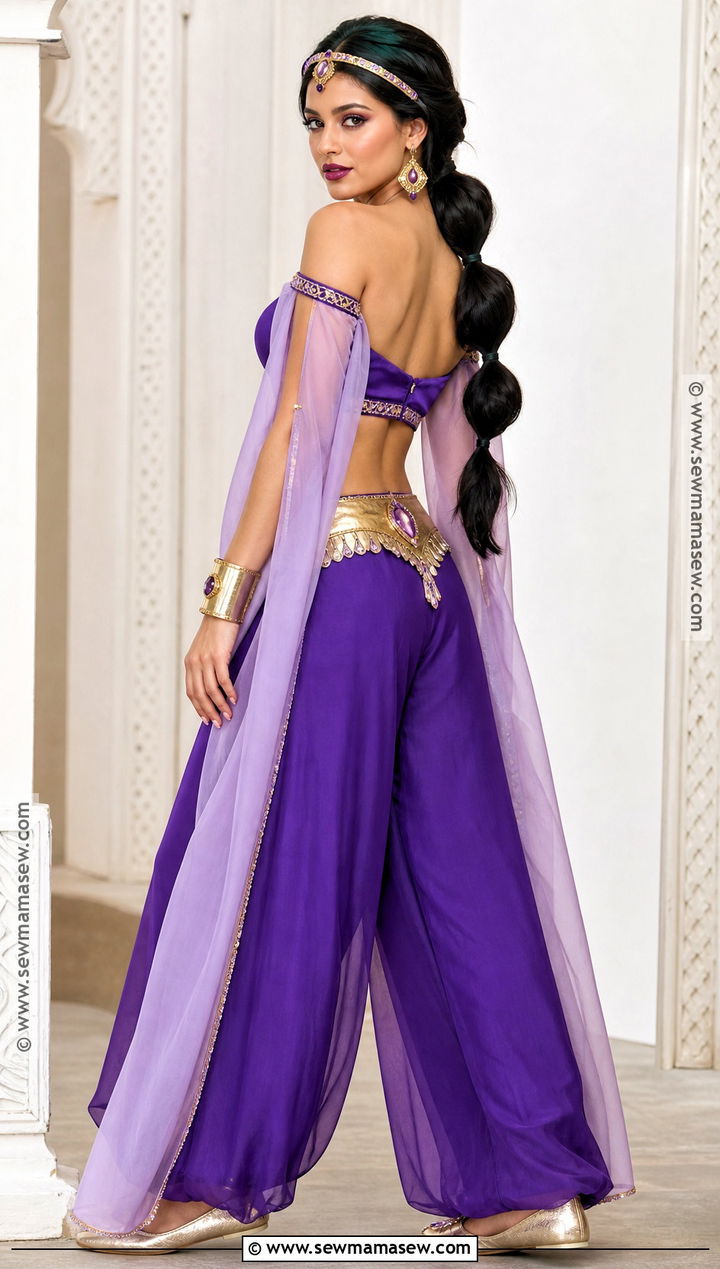 Purple Jasmine Costume - 35 Jasmine Costume Ideas