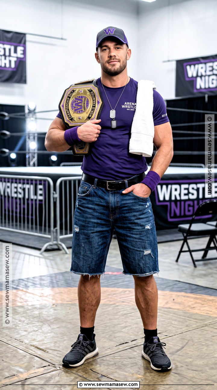 Purple John Cena Cenation Costume - 30 john cena costume ideas