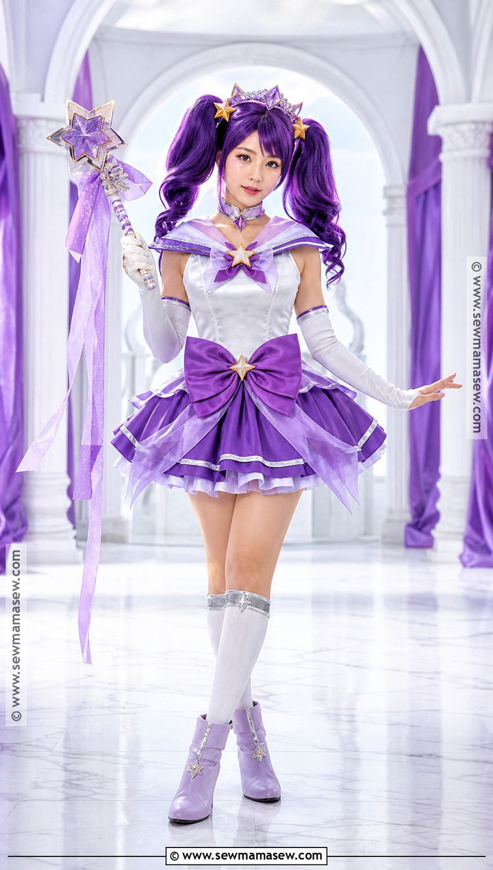 Purple Magical Girl Costume - 30 purple hair costume ideas