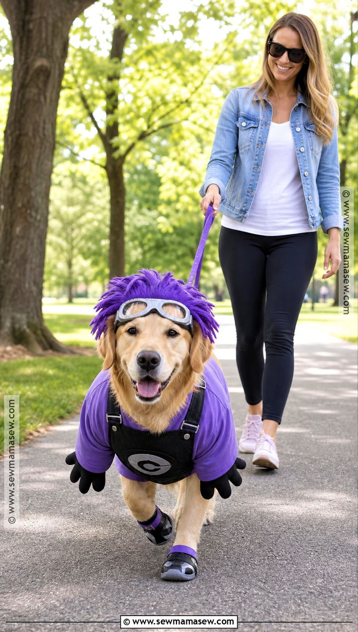 Purple Minion Dog Costume - 40 purple minion costume ideas