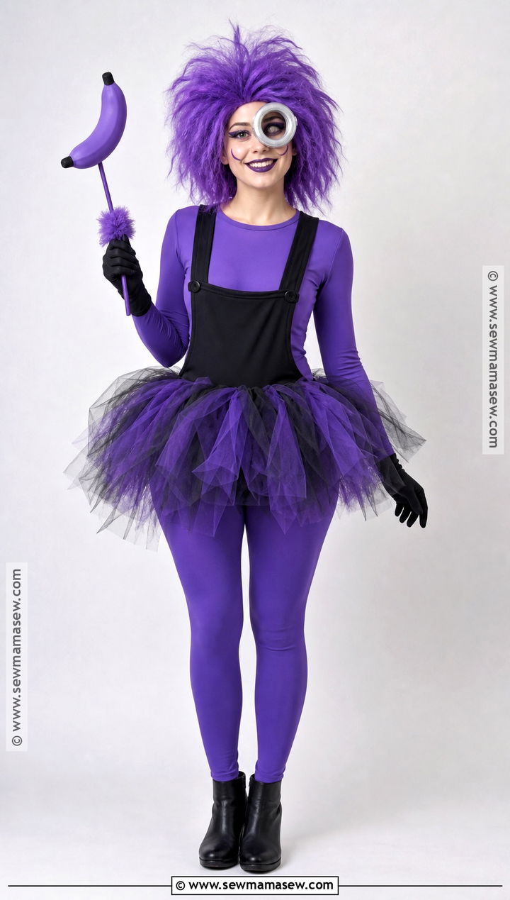 Purple Minion Tutu Costume - 40 purple minion costume ideas