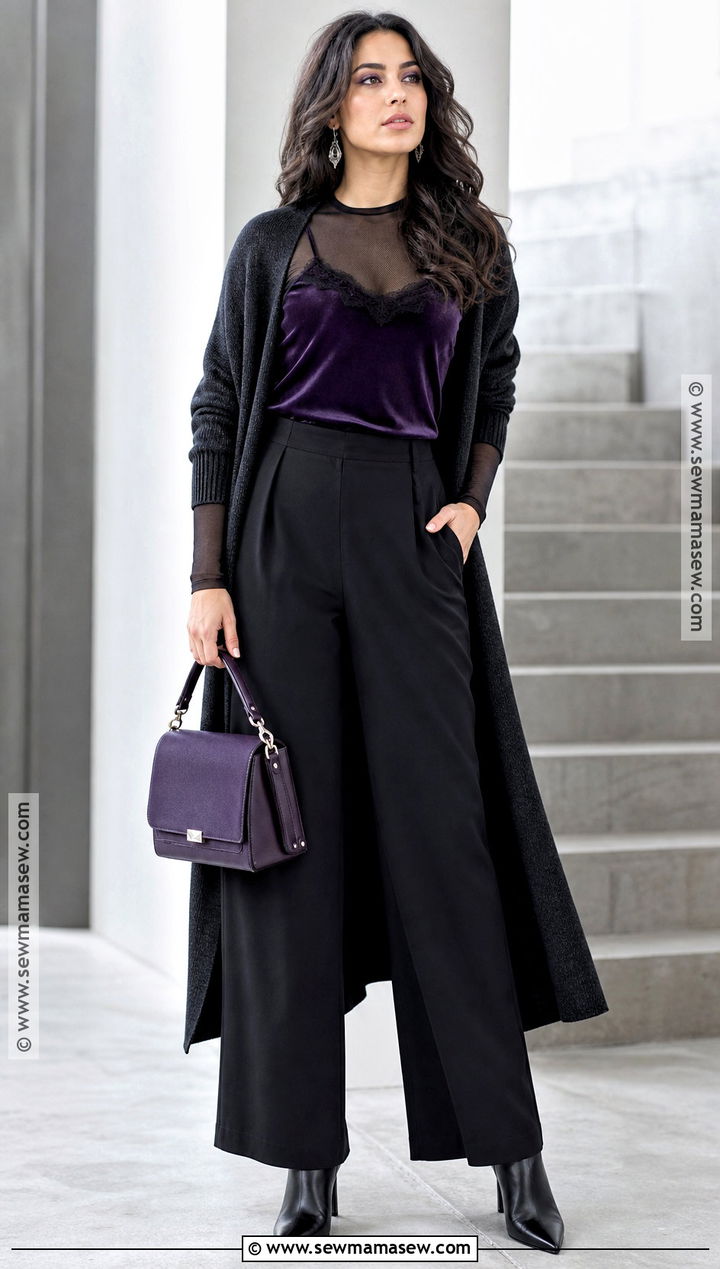 Purple Modern Witch Outfit - 40 modern witch outfit ideas