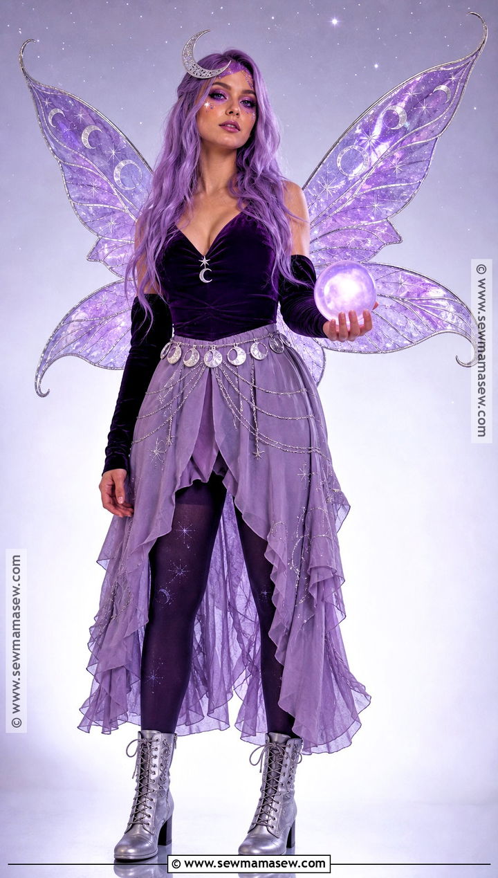 Purple Moon Fairy Wings Cosplay - 30 Cosplay Wings Ideas