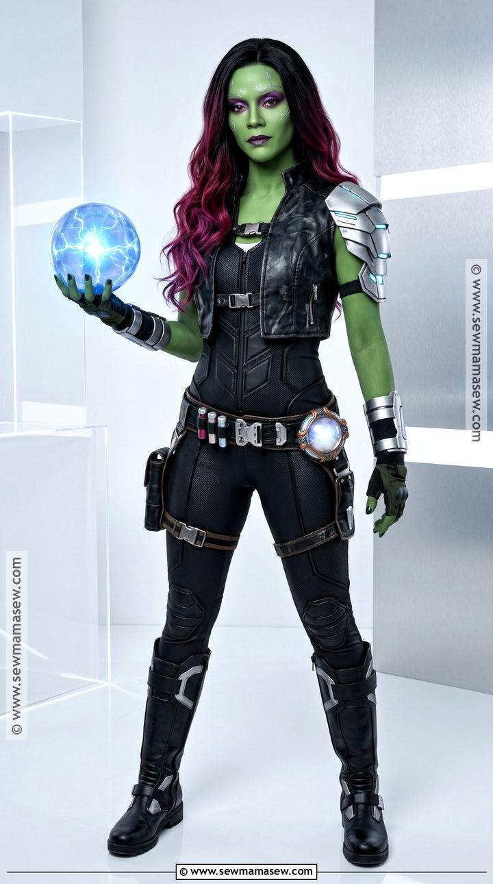 Purple Ombre Hair Gamora Costume - 35 gamora costume ideas