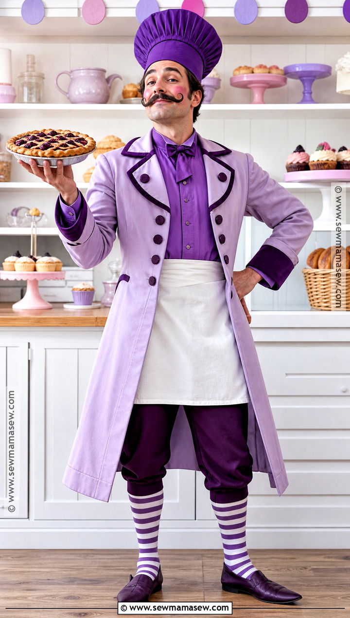Purple Pieman Costume - 30 strawberry shortcake and friends costume ideas