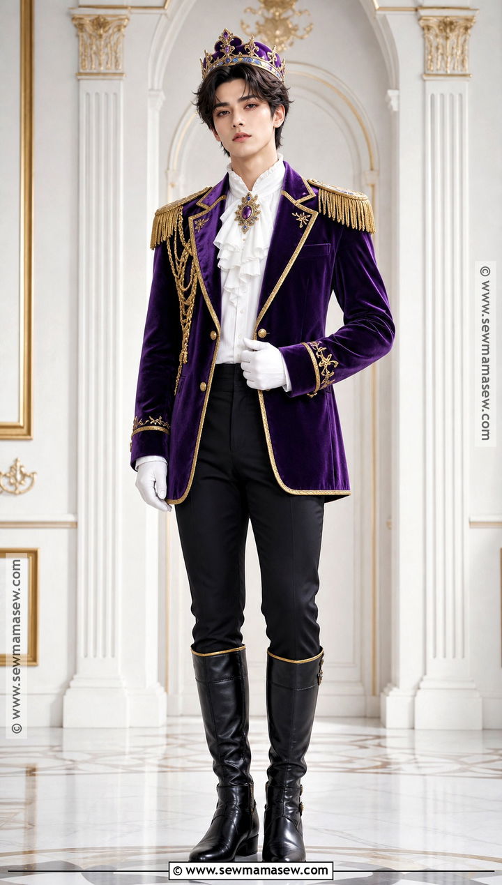 Purple Royal Prince Costume - 35 prince costume ideas