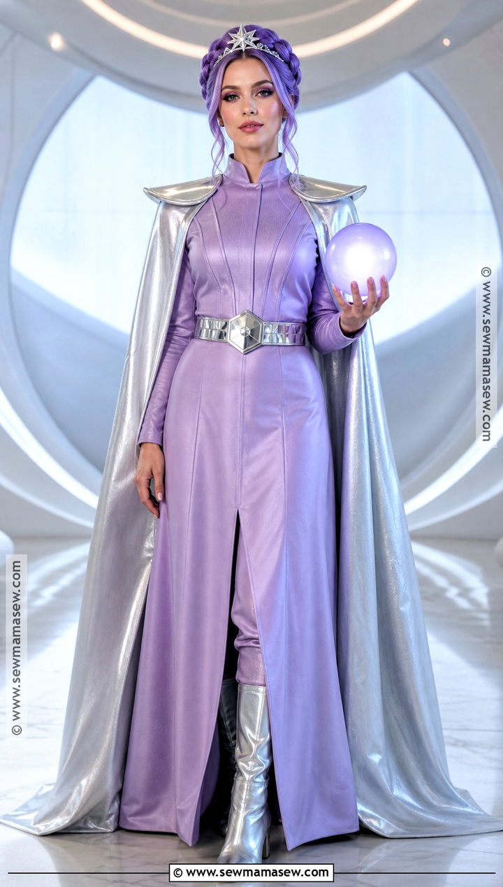 Purple Space Princess Costume - 30 purple hair costume ideas