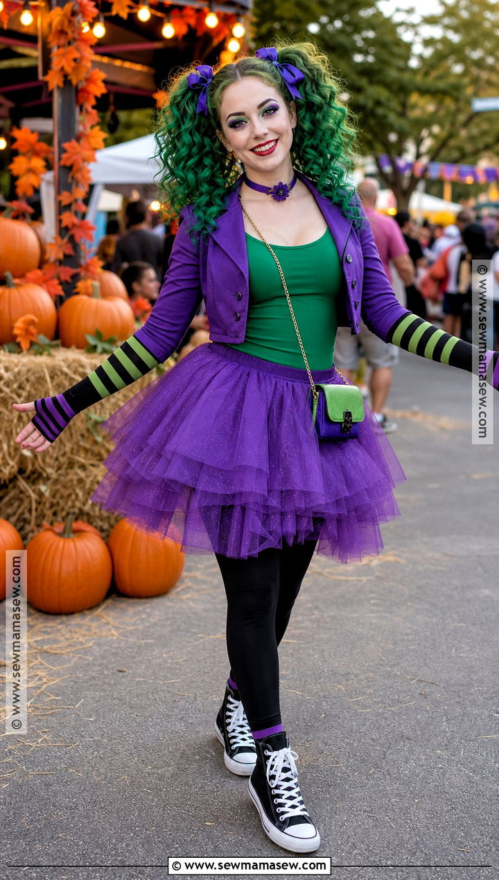 Purple Tutu Female Joker Costume - 35 female joker costume ideas