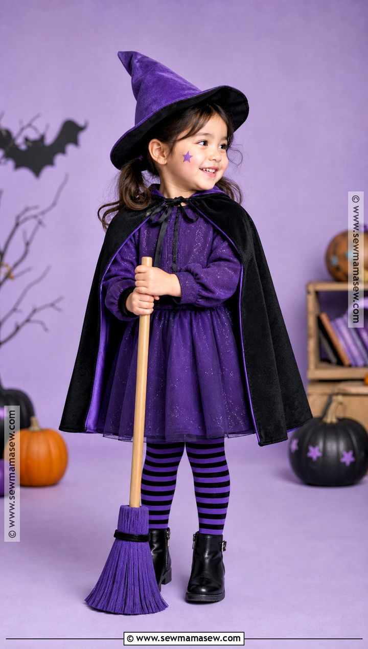 Purple Witch Toddler Costume - 35 toddler costumes