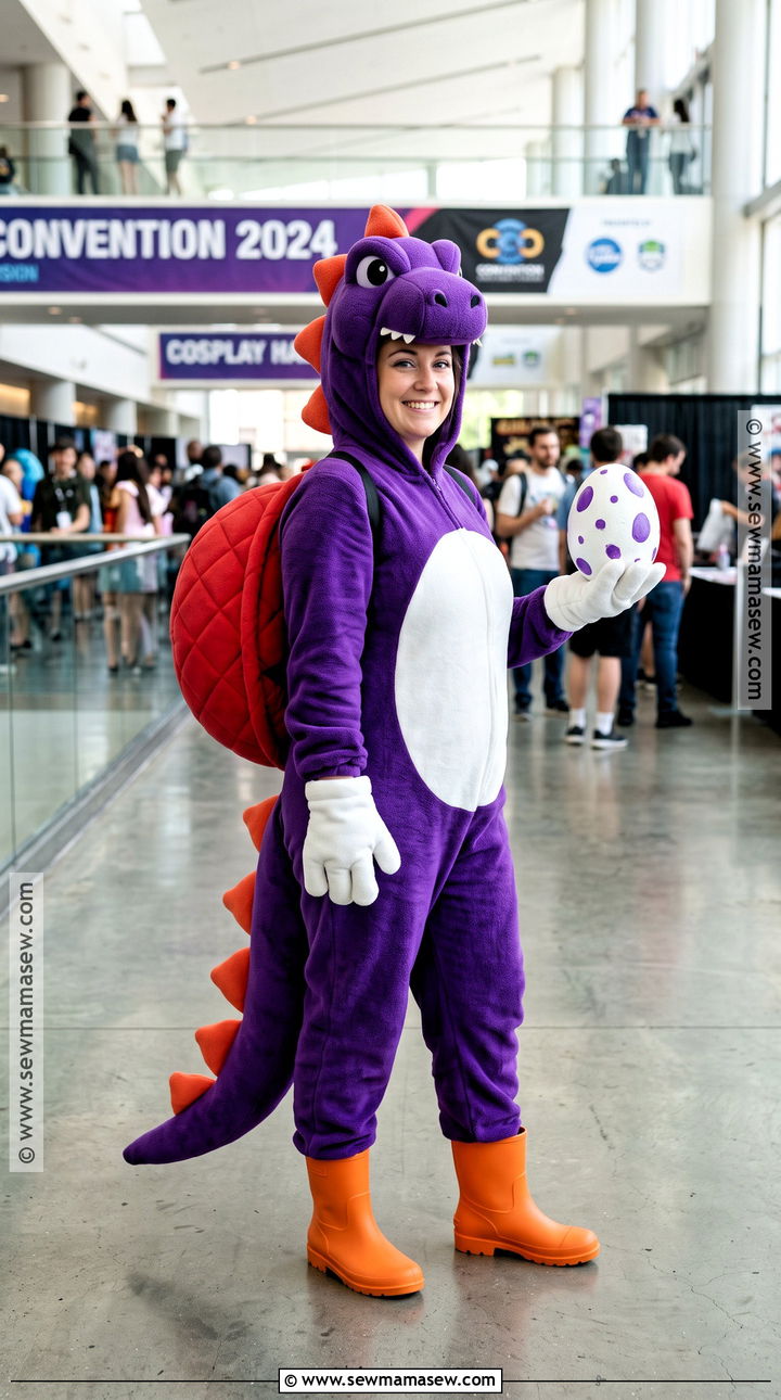 Purple Yoshi Costume - 35 yoshi costume ideas