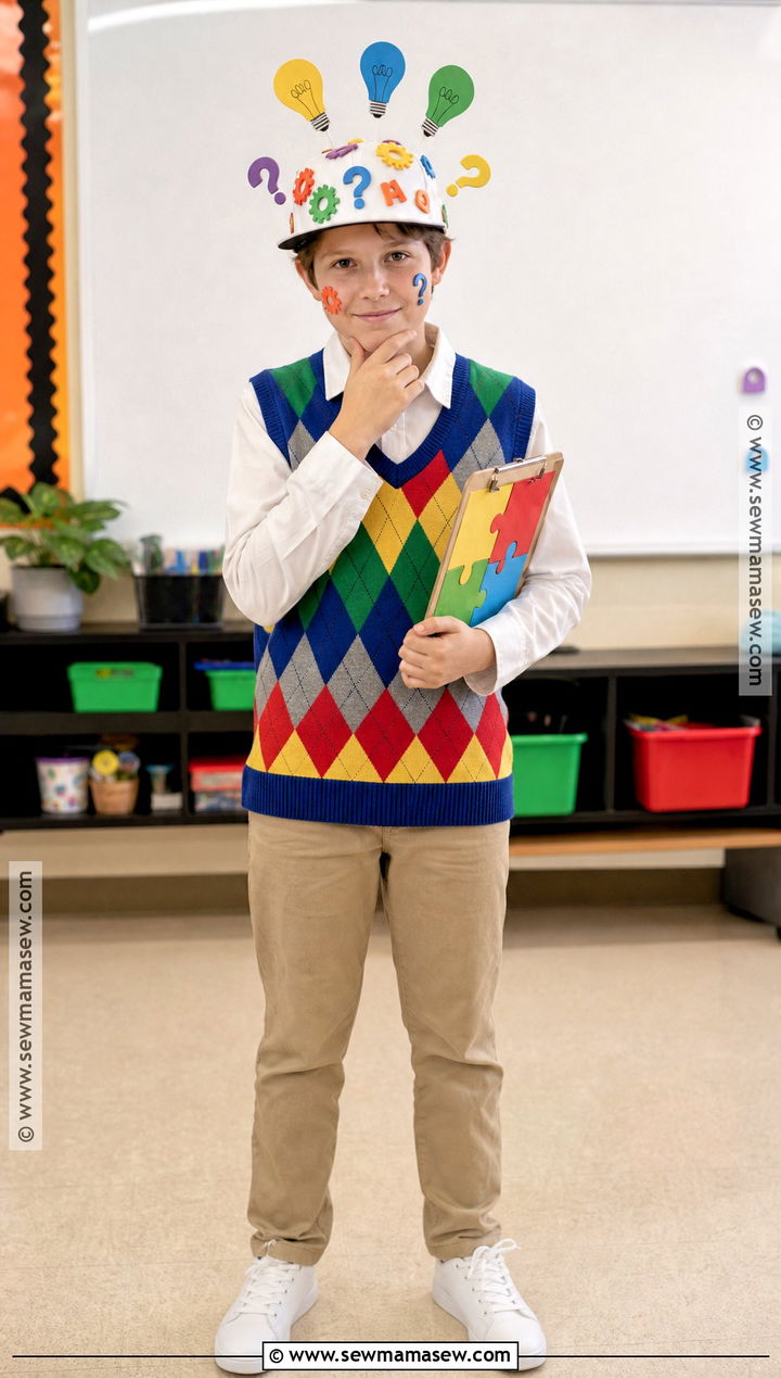 Put On Your Thinking Cap Idiom Costume - 30 Idiom Dress Up Day Ideas