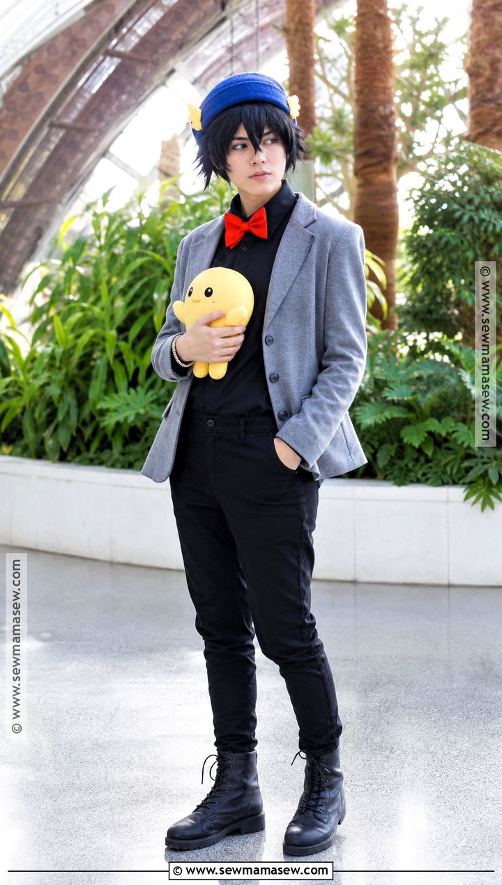 Quackity Cosplay With Red Bow - 30 quackity cosplay ideas