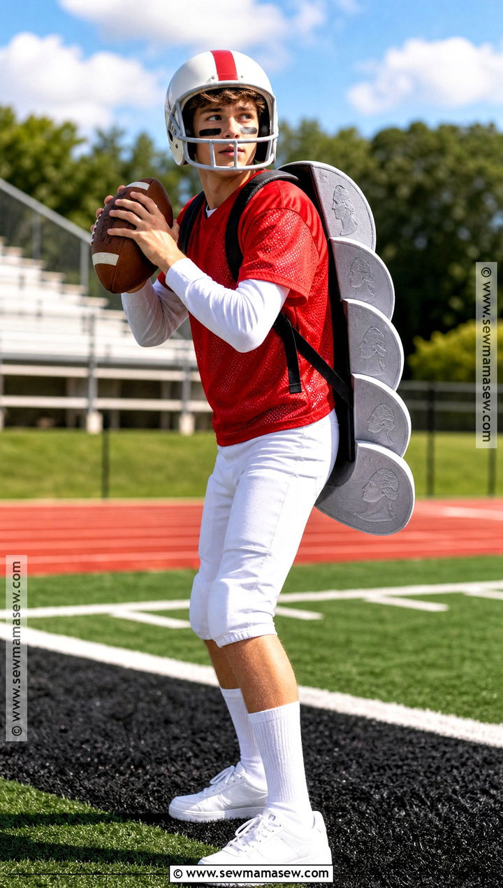 Quarterback Costume - 30 Play On Words Costumes