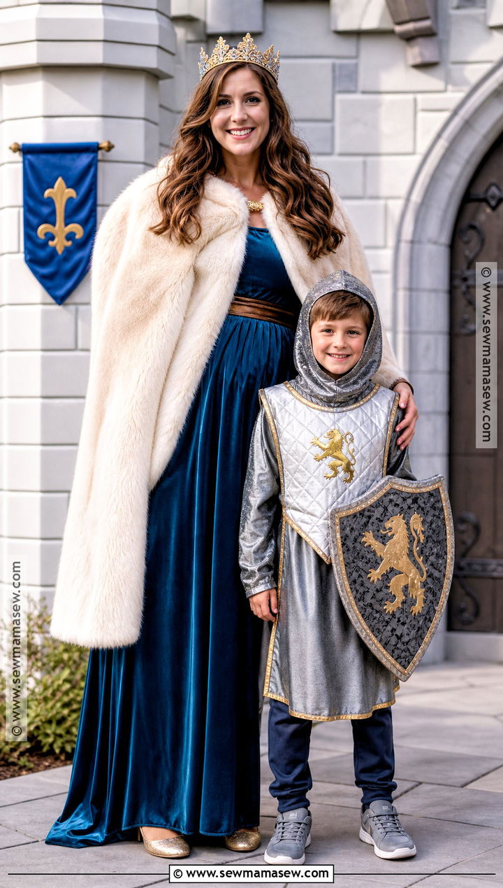 Queen And Knight Costume - 30 mom and son costume ideas