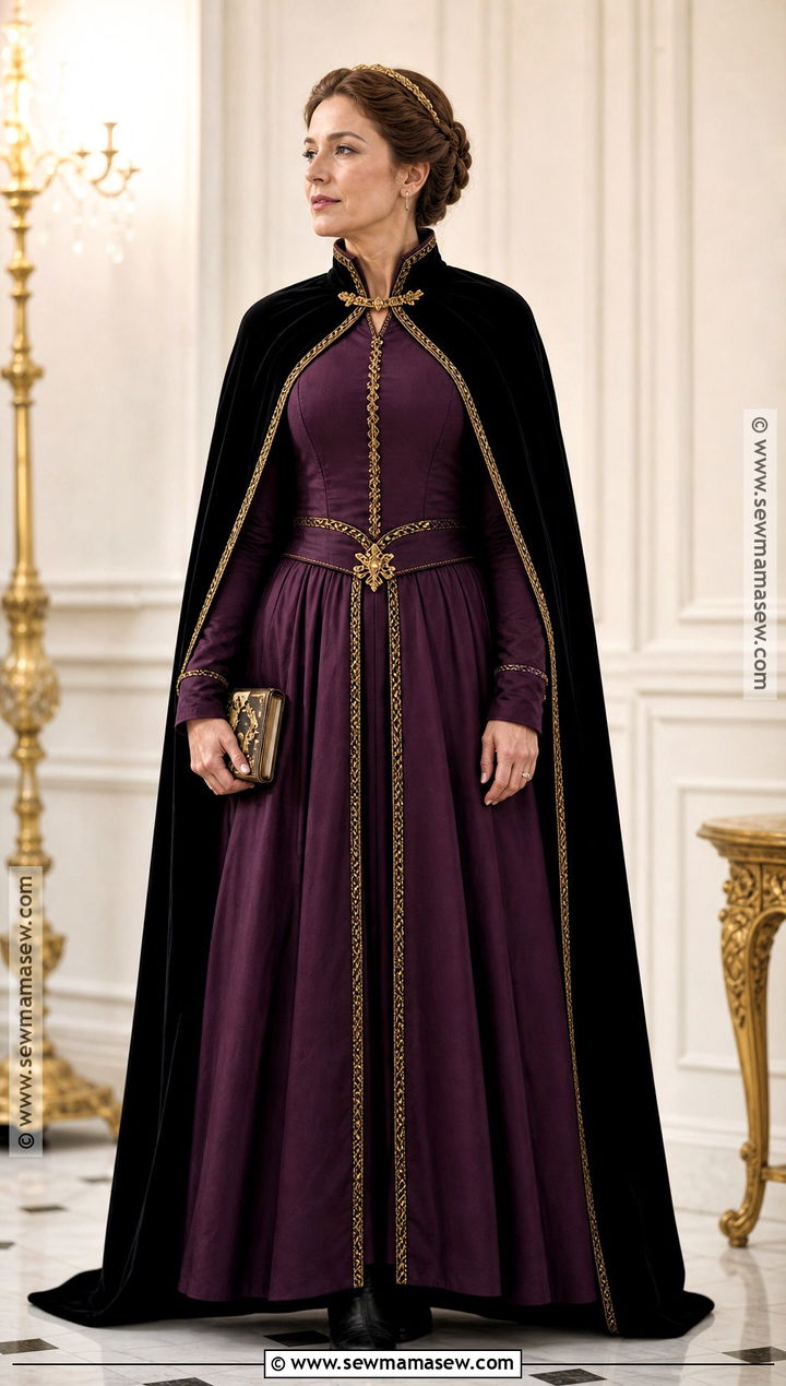 Queen Iduna Costume With Purple Gown - 30 frozen costume ideas