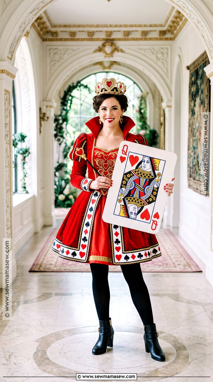 Queen Of Hearts Costume - 35 red dress halloween costume ideas