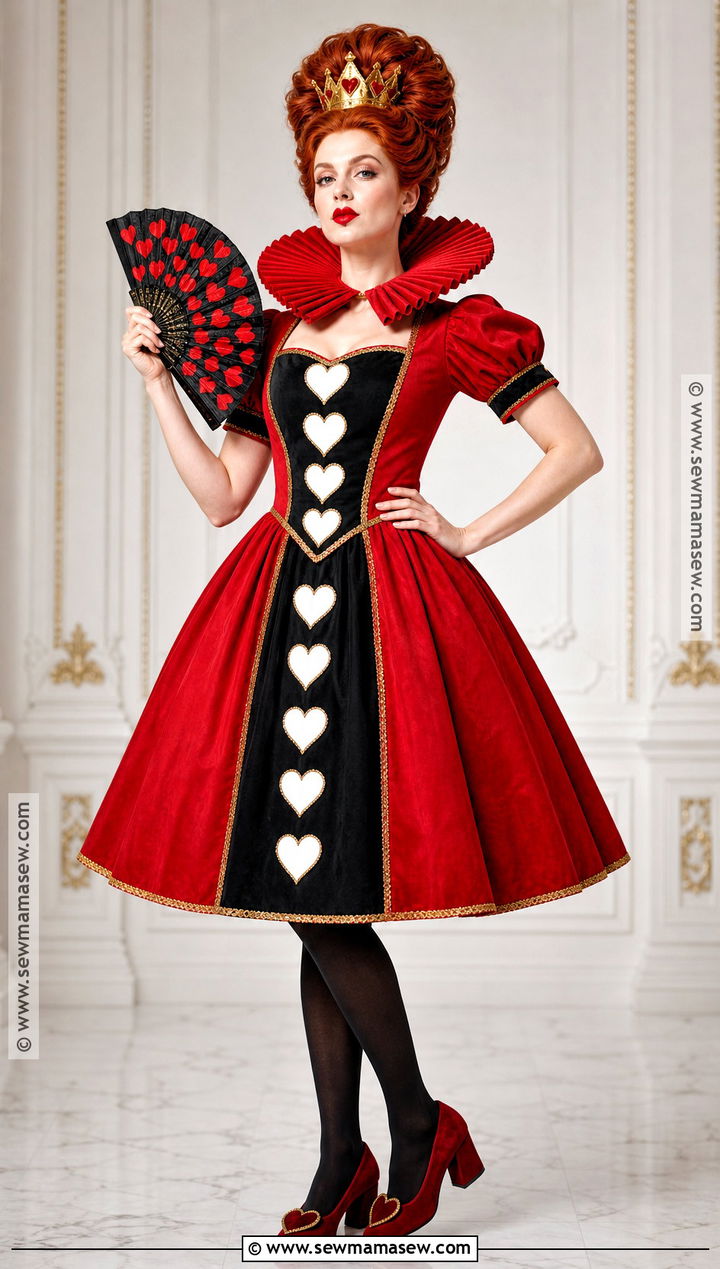 Queen Of Hearts Costume - 35 redhead halloween costumes