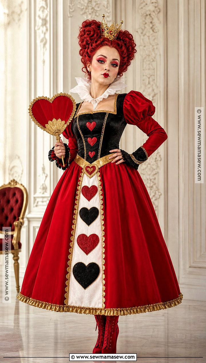 Queen Of Hearts Costume - 40 halloween costumes red hair