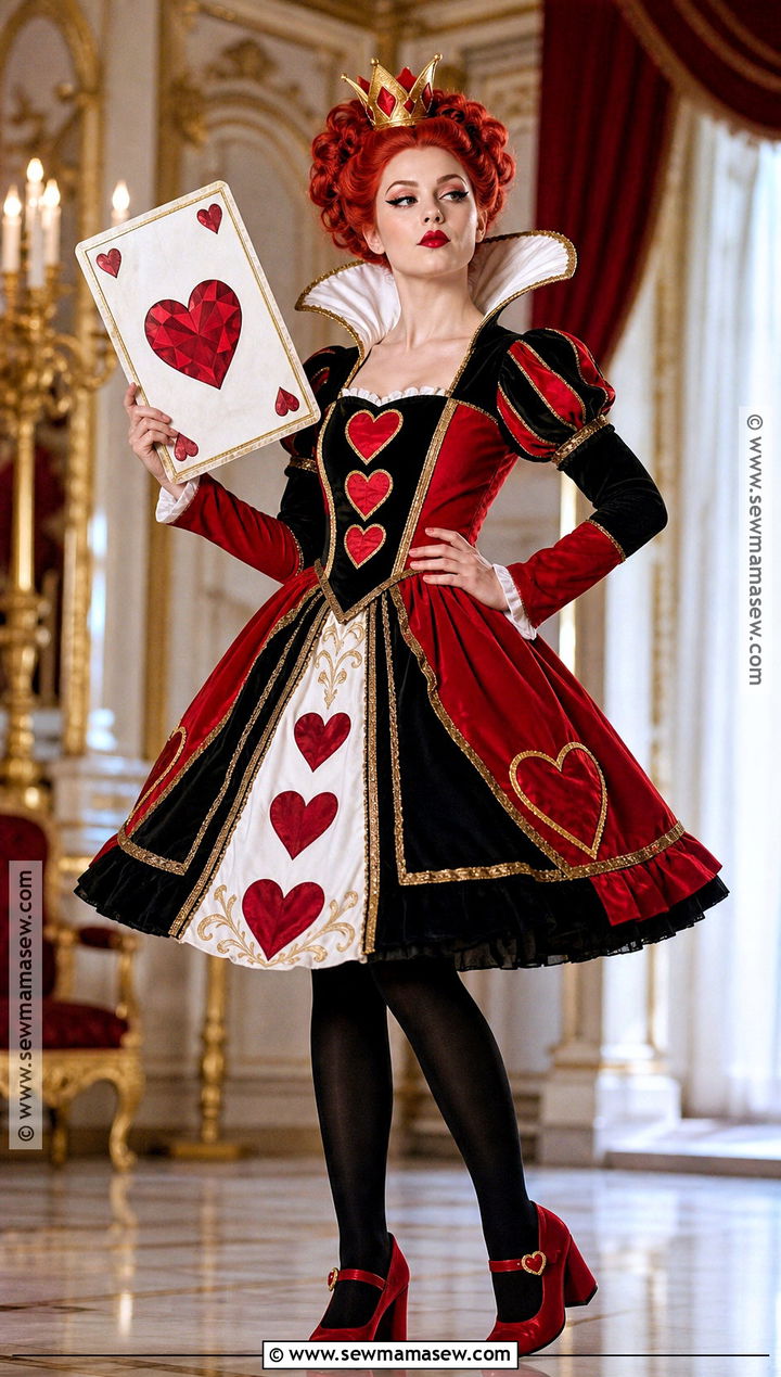 Queen Of Hearts Costume - 40 red head halloween costumes