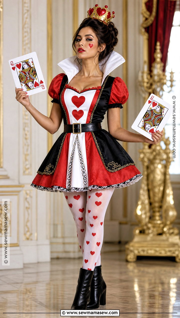 Queen Of Hearts Costume - 40 unique halloween costumes for women