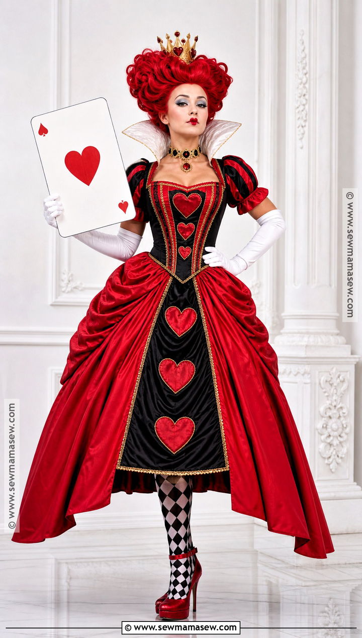 Queen Of Hearts Costume - 50 iconic halloween costumes