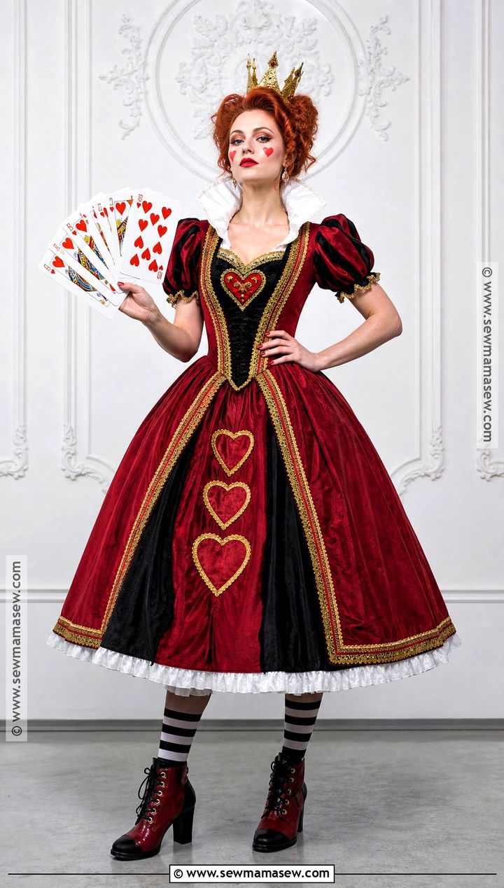 Queen Of Hearts Costume - 30 red head halloween costumes for women