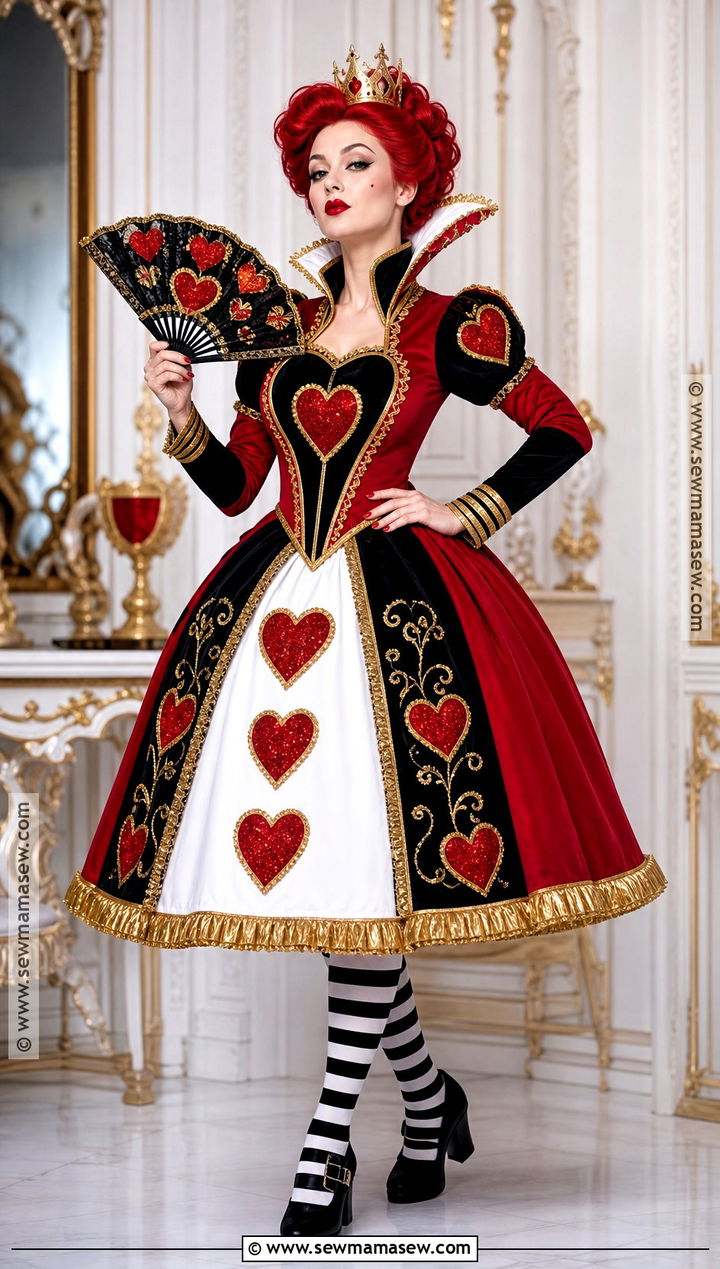 Queen Of Hearts Costume With Red Hair - 40 red hair costume ideas