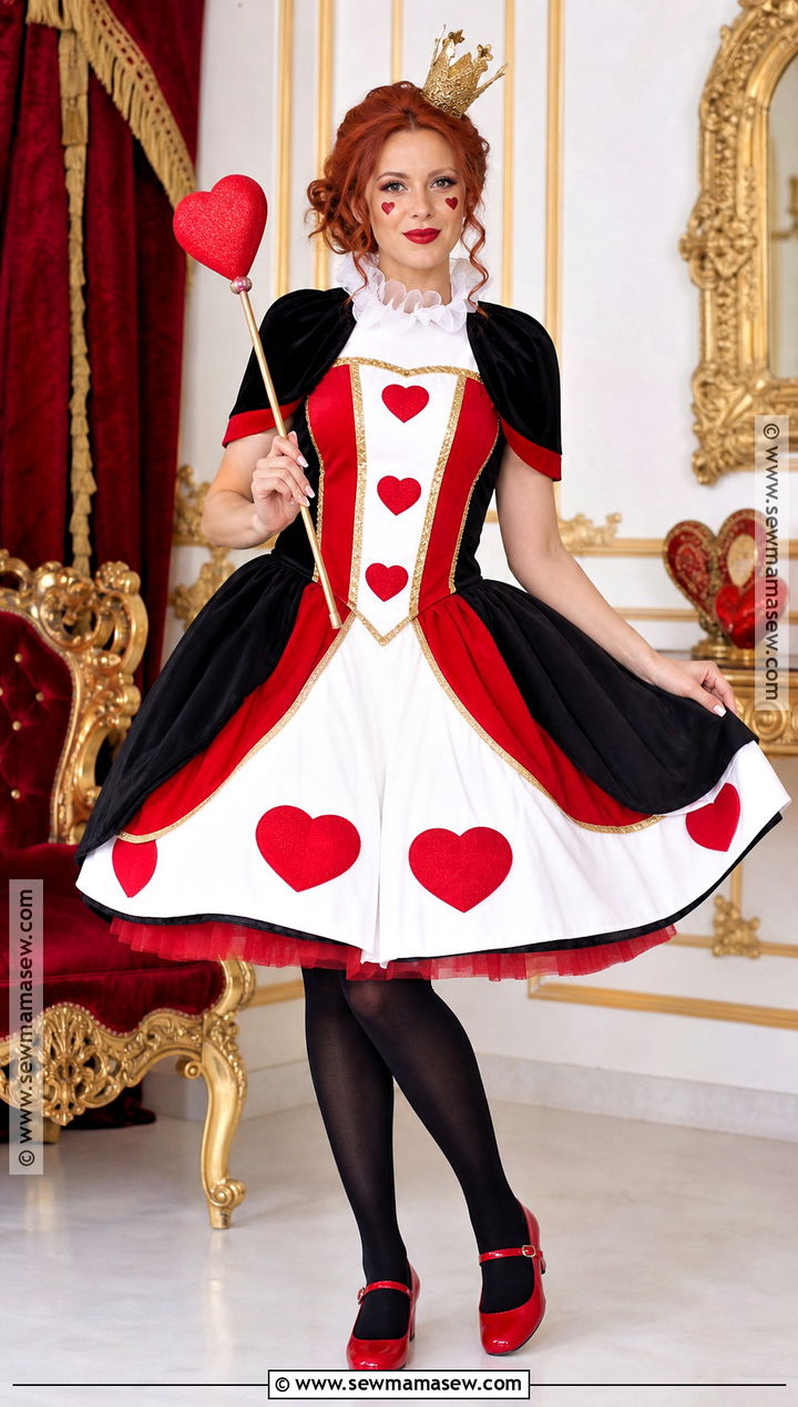 Queen Of Hearts Halloween Dress - 30 halloween dress ideas