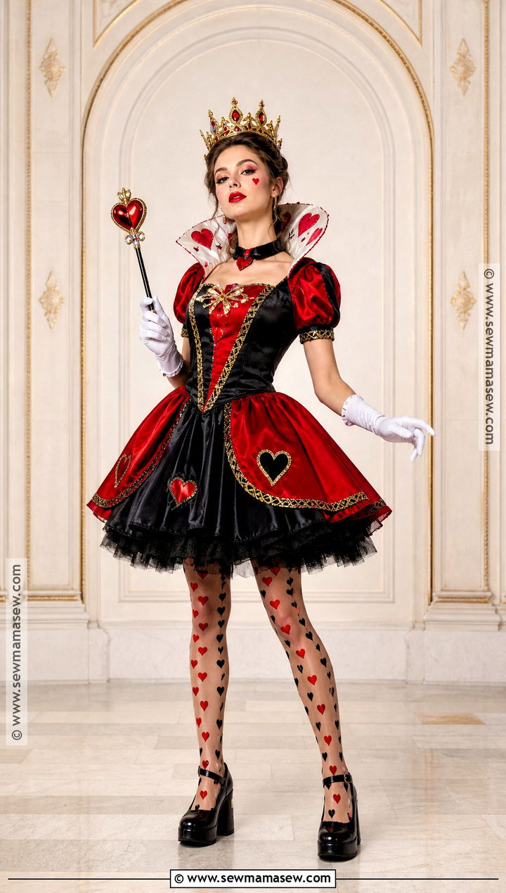 Queen of Hearts Costume - 30 Red Costume Ideas for Women