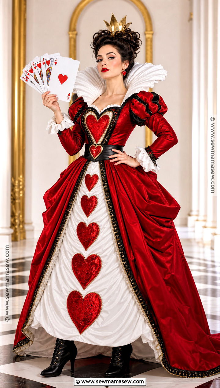 Queen of Hearts Costume for Women - 30 female costumes